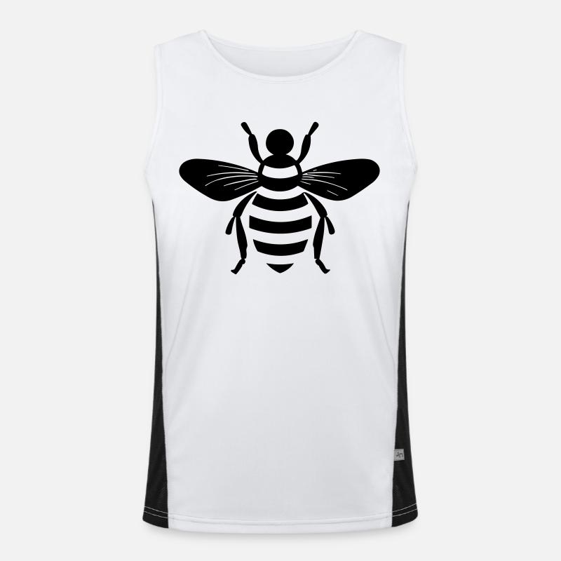 Bee Men's Functional Contrast Tank Top 