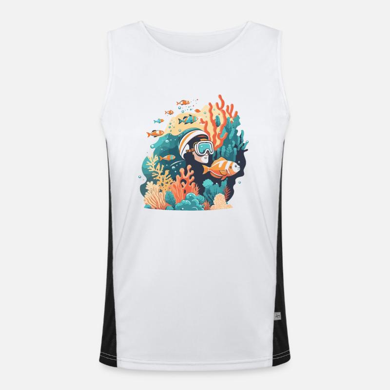 Game On: Video Game Fun Men's Functional Contrast Tank Top 