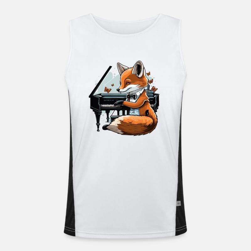 Classy Fox Men's Functional Contrast Tank Top 