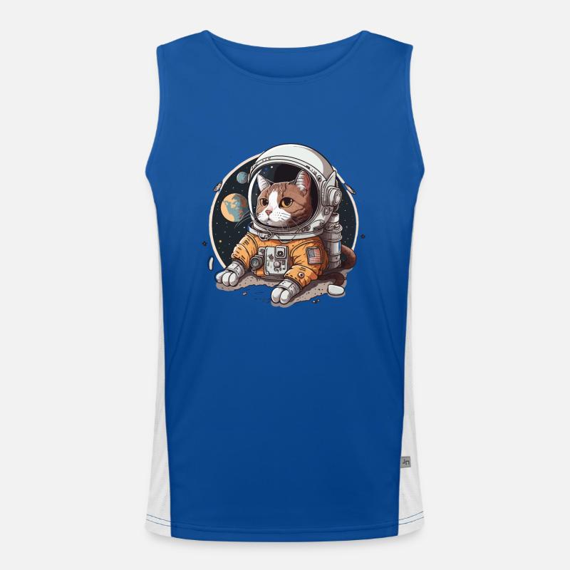Cosmic Adventure Men's Functional Contrast Tank Top 
