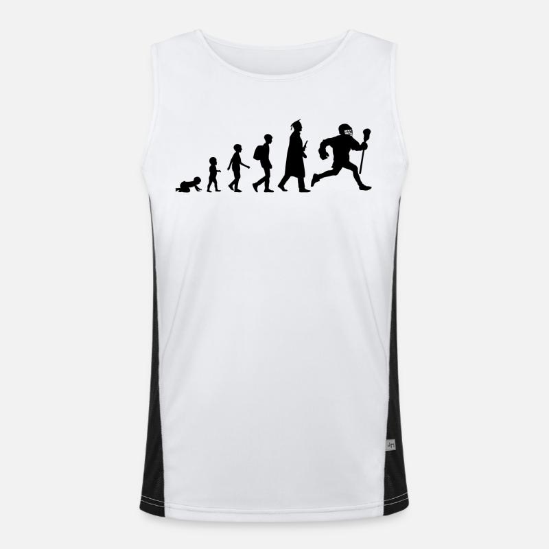 Lacrosse Player Development Men's Functional Contrast Tank Top 