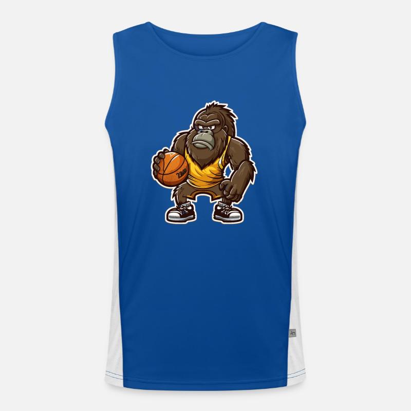 Gorilla Puissance Attaquant Débardeur respirant contrasté Homme 