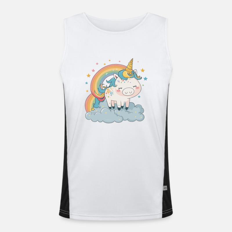 Rainbow Magic Men's Functional Contrast Tank Top 