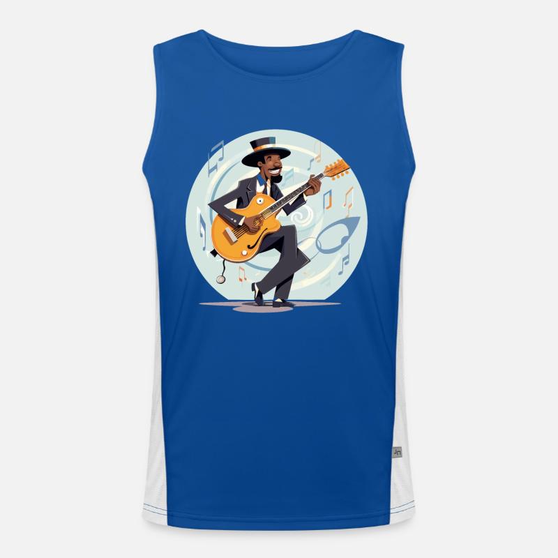 Guitar Virtuoso Men's Functional Contrast Tank Top 