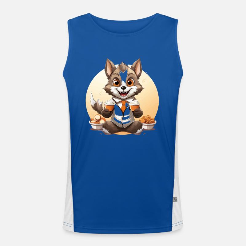 Le jongleur cinglé Débardeur respirant contrasté Homme 