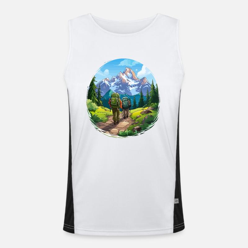 Summit Quest Men's Functional Contrast Tank Top 