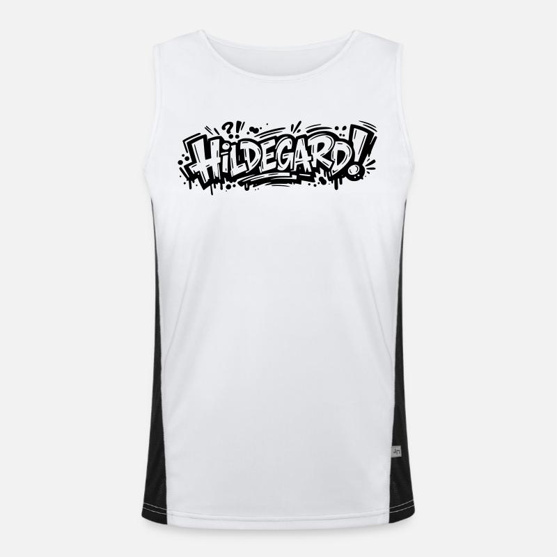 Hildegard Funktionelles Kontrast-Tank Top für Männer 