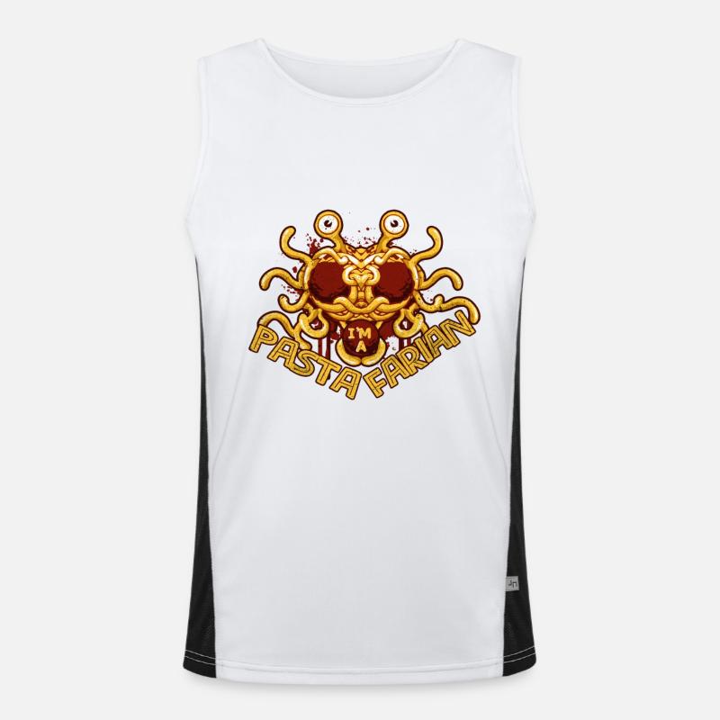 Pasta Men's Functional Contrast Tank Top 