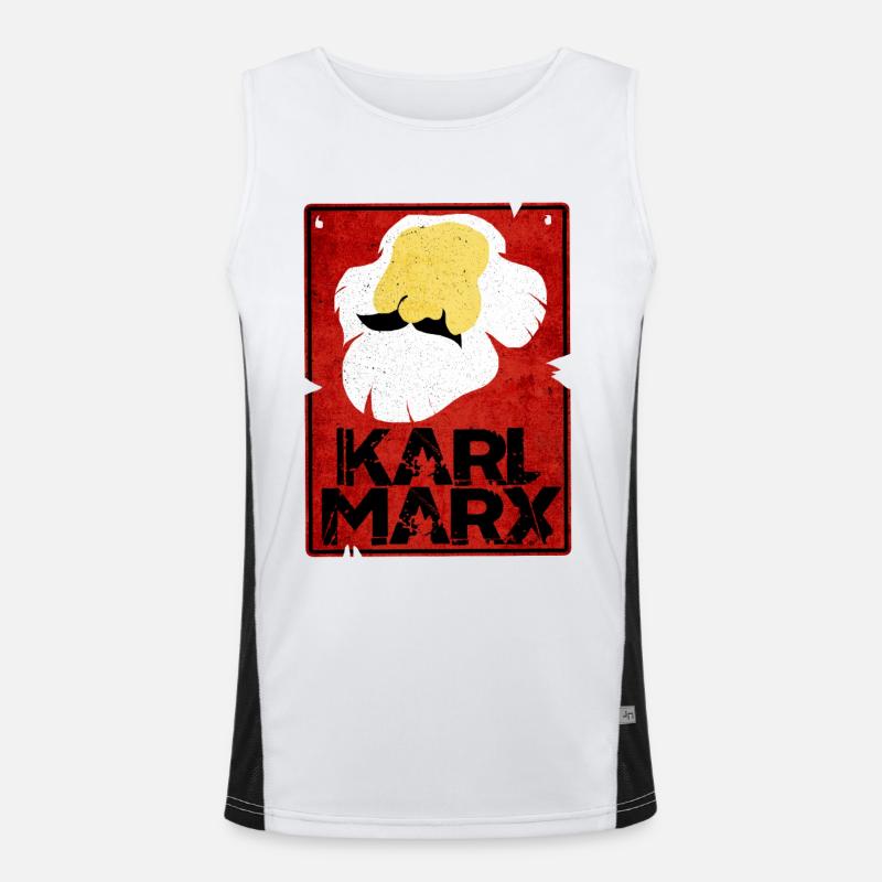 Communism Men's Functional Contrast Tank Top 