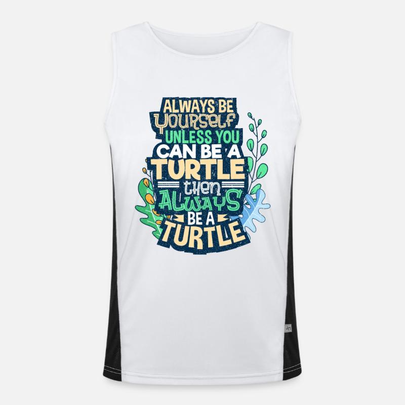turtle Men's Functional Contrast Tank Top 