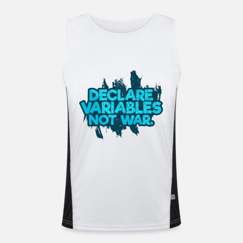 Programmieren Funktionelles Kontrast-Tank Top für Männer 