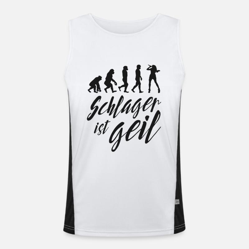 hit Men's Functional Contrast Tank Top 