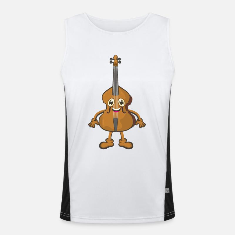 violoncelle Débardeur respirant contrasté Homme 