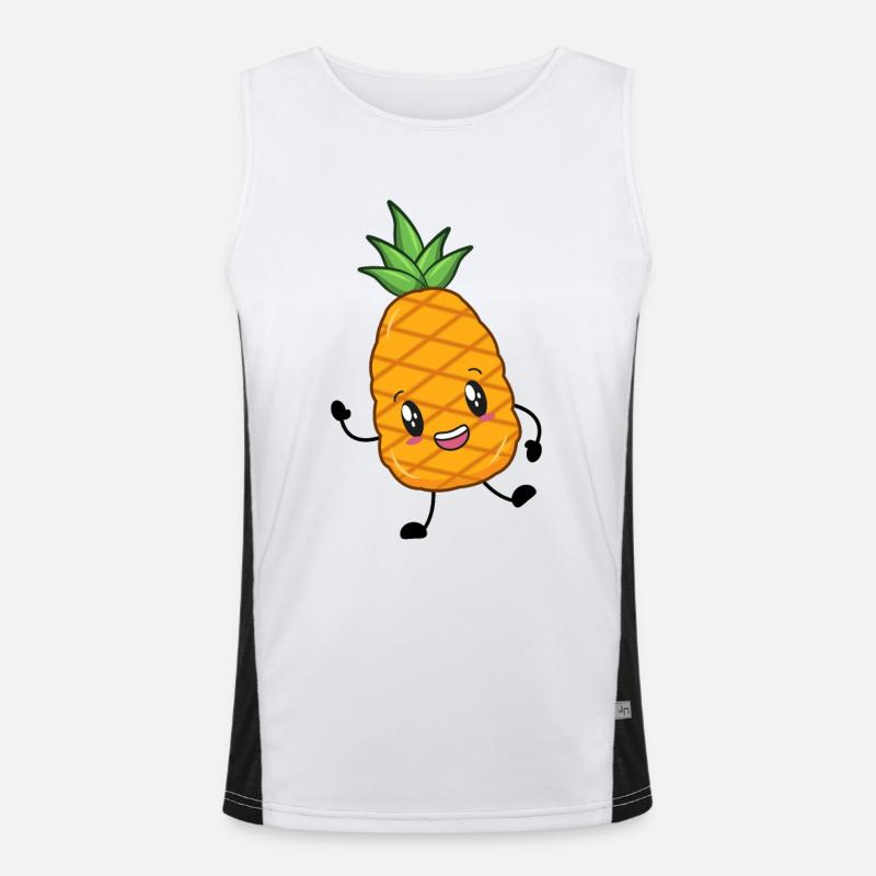 pineapple Men's Functional Contrast Tank Top 