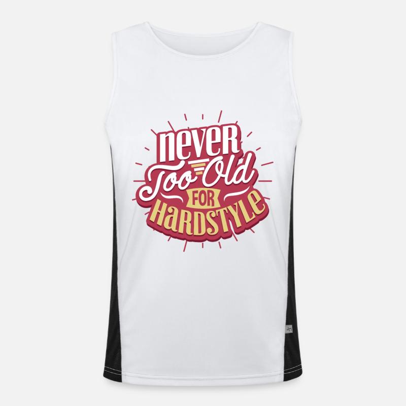 Techno hardstyle Débardeur respirant contrasté Homme 