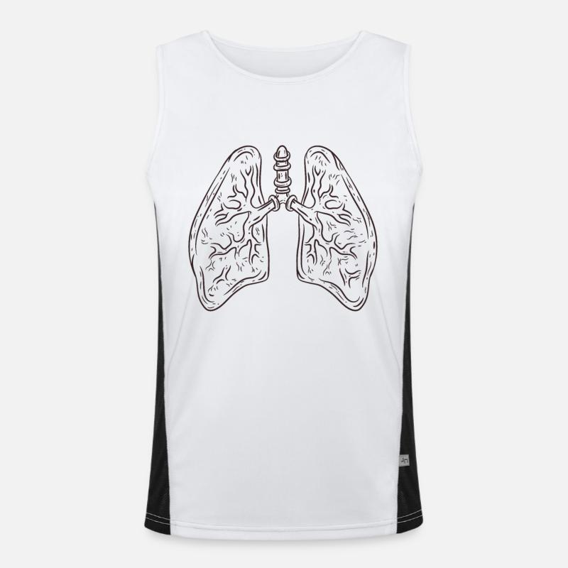 lung Men's Functional Contrast Tank Top 