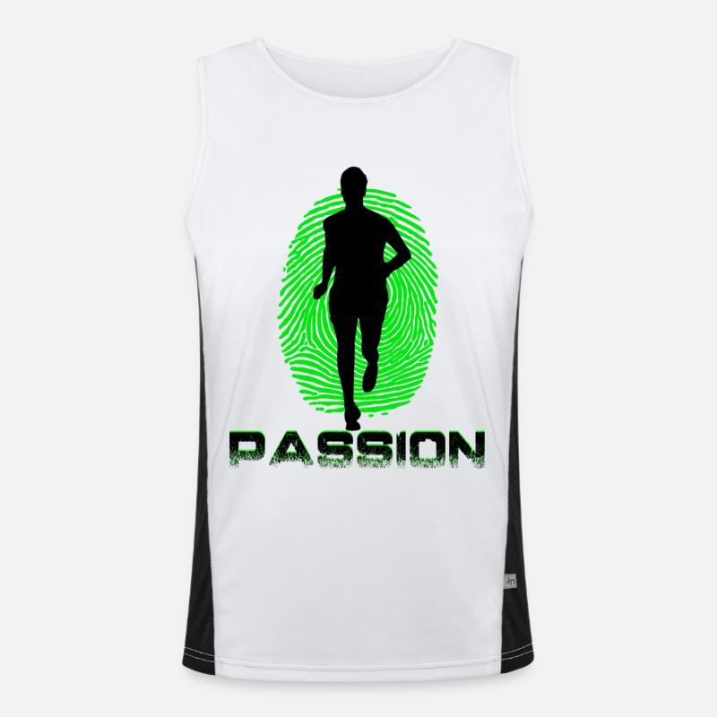 Runner Men's Functional Contrast Tank Top 