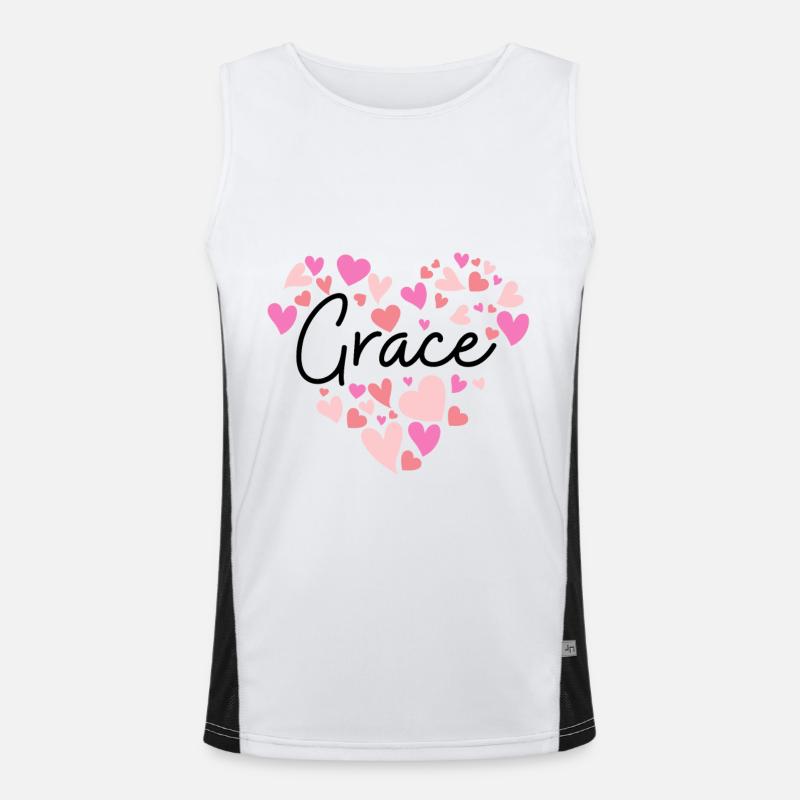 J’aime Grace Débardeur respirant contrasté Homme 