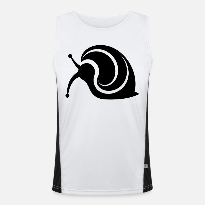 snail Men's Functional Contrast Tank Top 