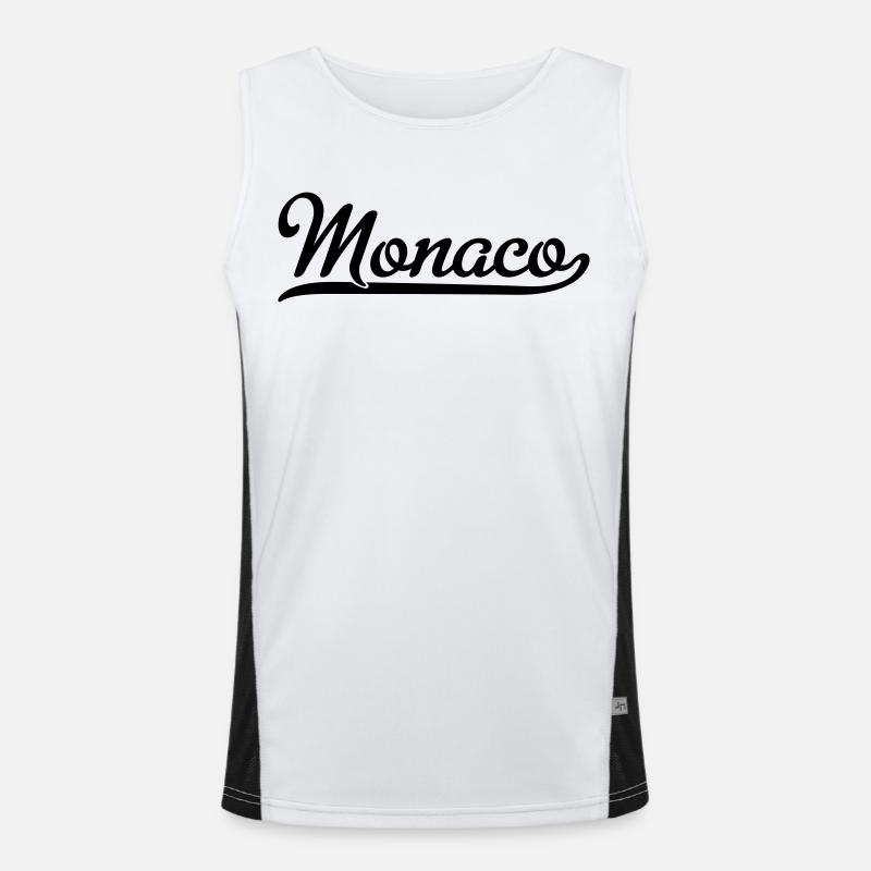 Monaco Funktionelles Kontrast-Tank Top für Männer 