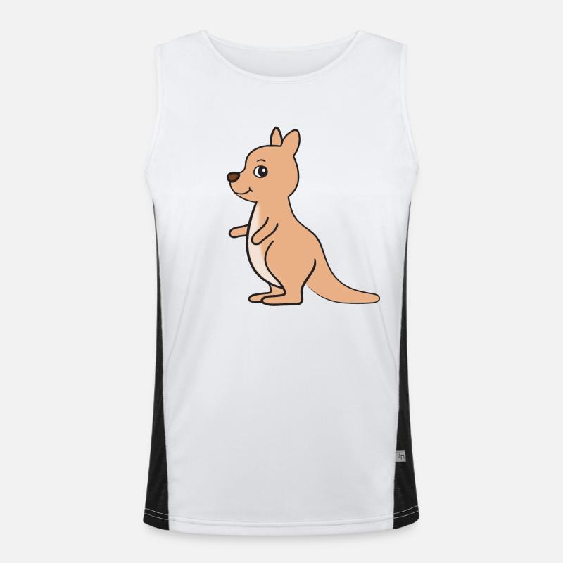 Kangaroo Men's Functional Contrast Tank Top 