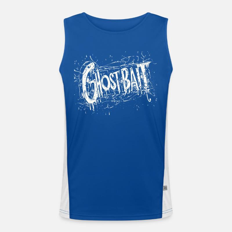 Geisterköder Horror Paranormal Style Funktionelles Kontrast-Tank Top für Männer 