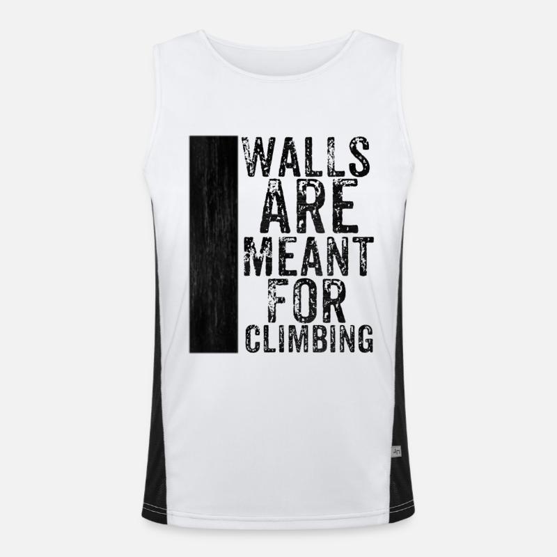 Klettern Funktionelles Kontrast-Tank Top für Männer 