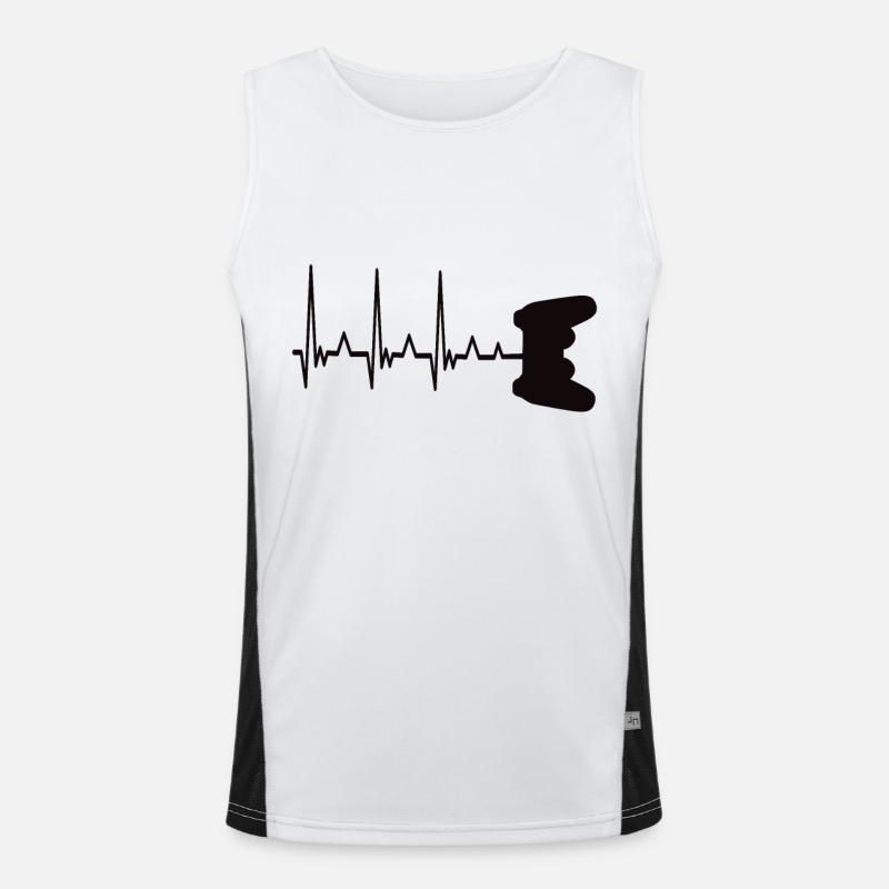 Gaming Men's Functional Contrast Tank Top 