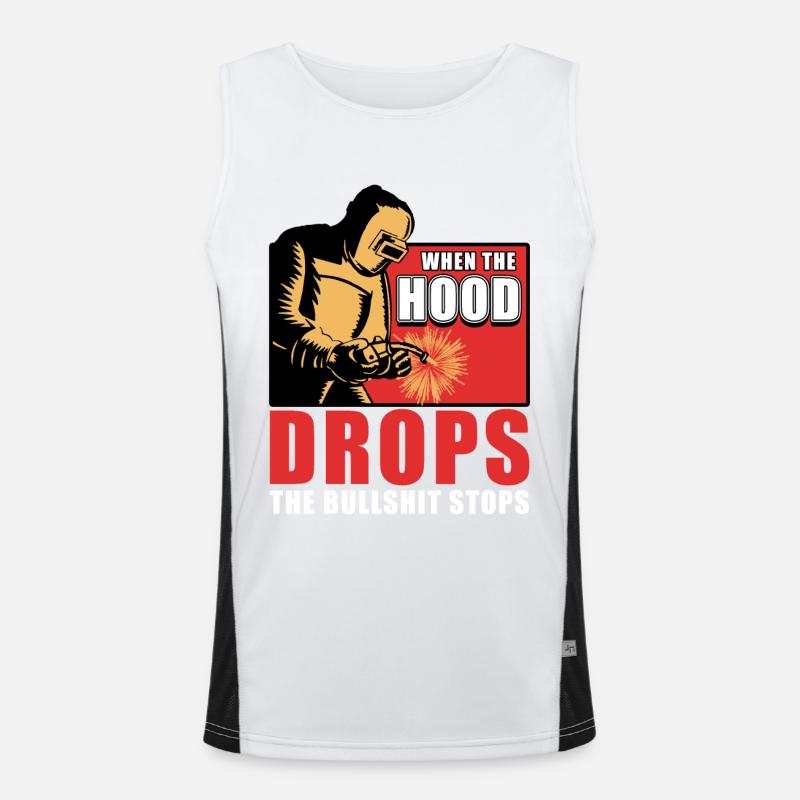 Welding Men's Functional Contrast Tank Top 