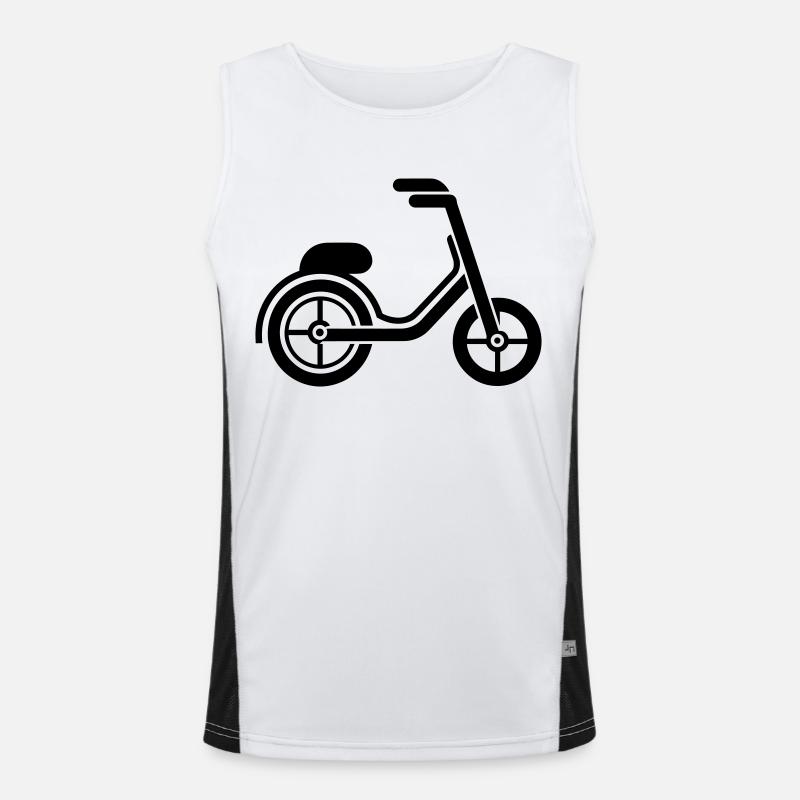 Dreirad Funktionelles Kontrast-Tank Top für Männer 