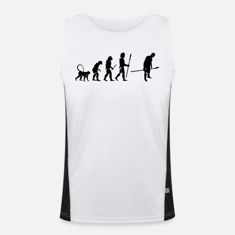 Development of a bakery Men's Functional Contrast Tank Top 