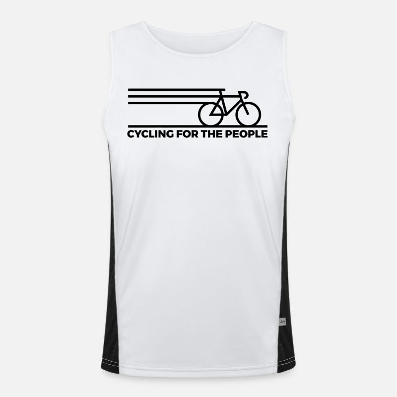 Cyclisme pour le peuple Débardeur respirant contrasté Homme 