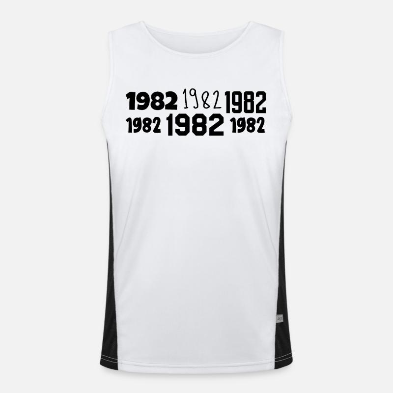 1982 - Awesome since 1982 Men's Functional Contrast Tank Top 