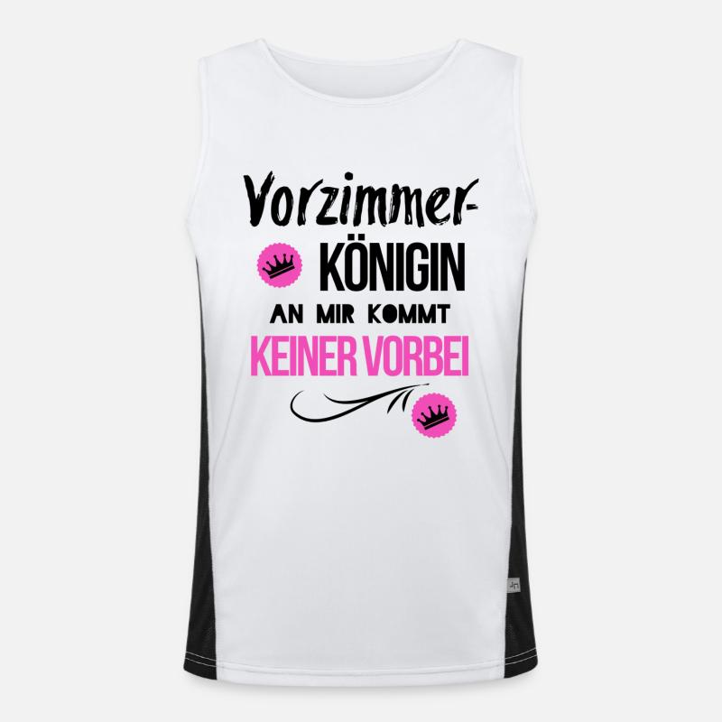 Anteroom office Men's Functional Contrast Tank Top 