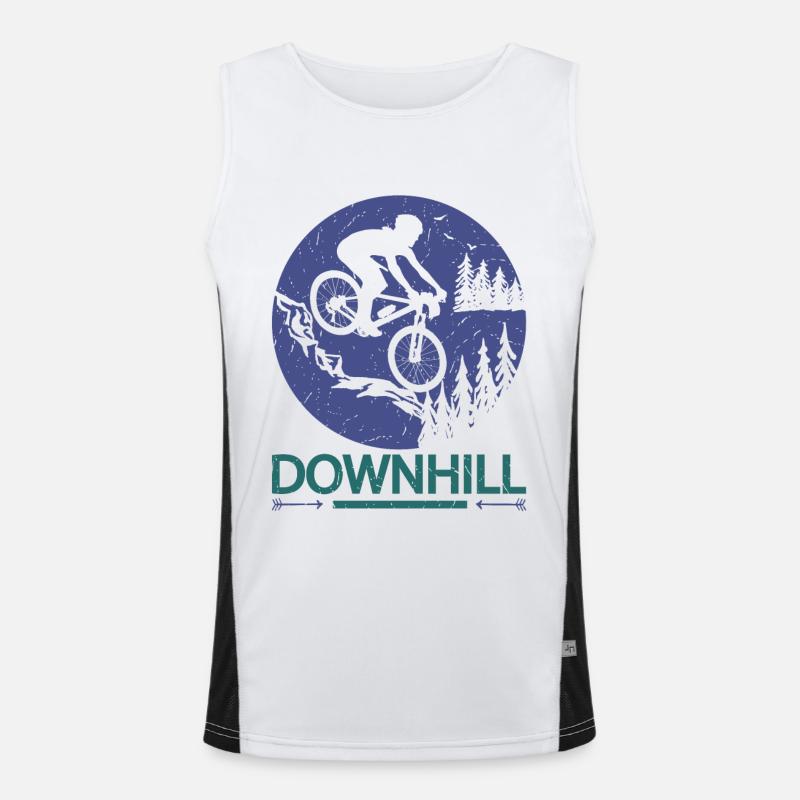 VTT Vélo de descente Biker Débardeur respirant contrasté Homme 
