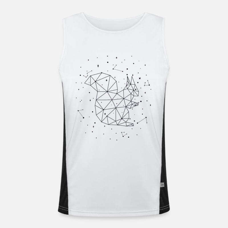 Constellation Squirrel Constellation Squirrel Débardeur respirant contrasté Homme 