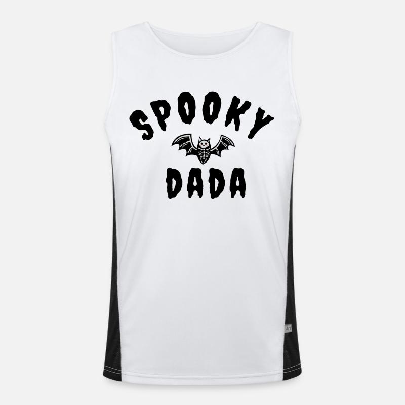 spooky dada Men's Functional Contrast Tank Top 