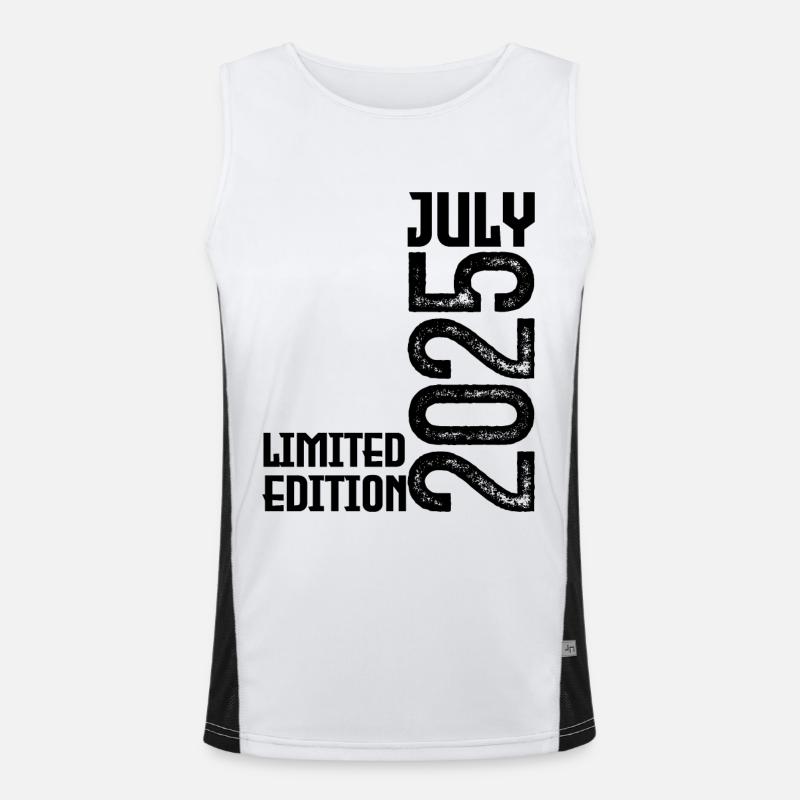 Geschenk Juli 2025. Geburtstag Juli 2025. Funktionelles Kontrast-Tank Top für Männer 