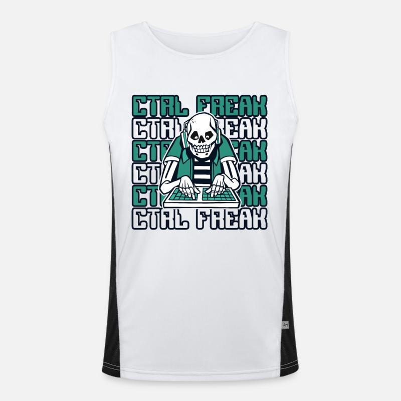 CTRL Freak Software Developer Developer Men's Functional Contrast Tank Top 
