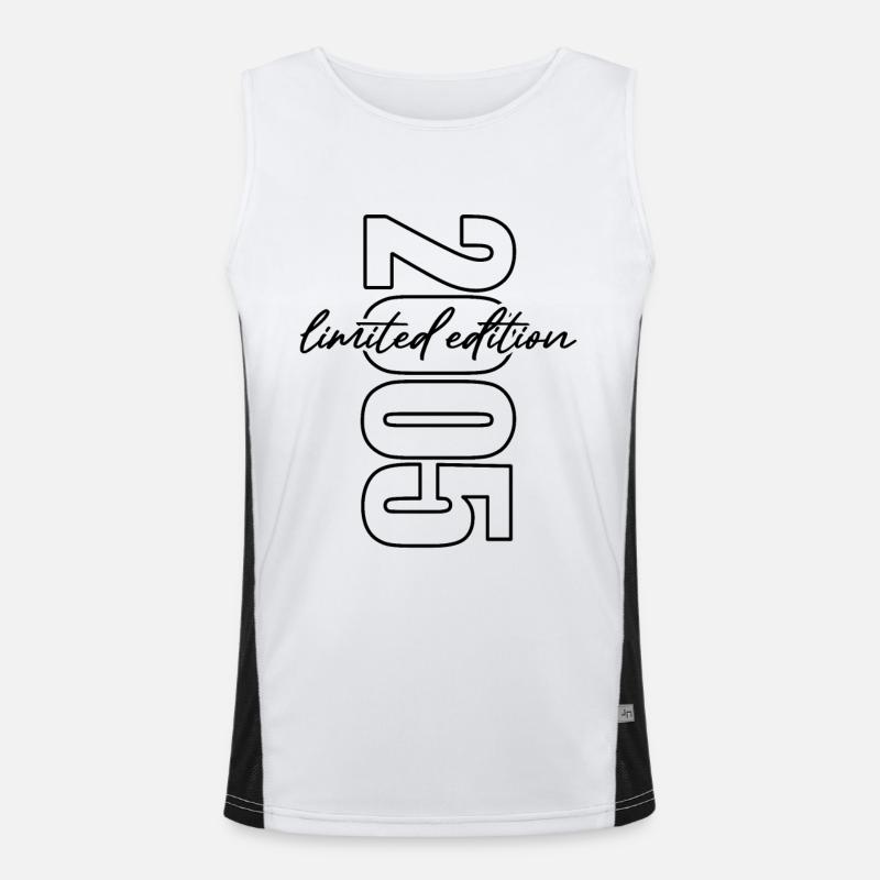 2005 Limited Edition - Birthday Gift Men's Functional Contrast Tank Top 