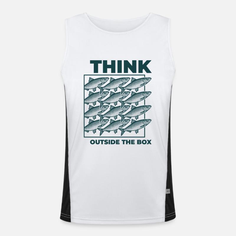 Think outside the box - Hering - Team - Lösung Funktionelles Kontrast-Tank Top für Männer 