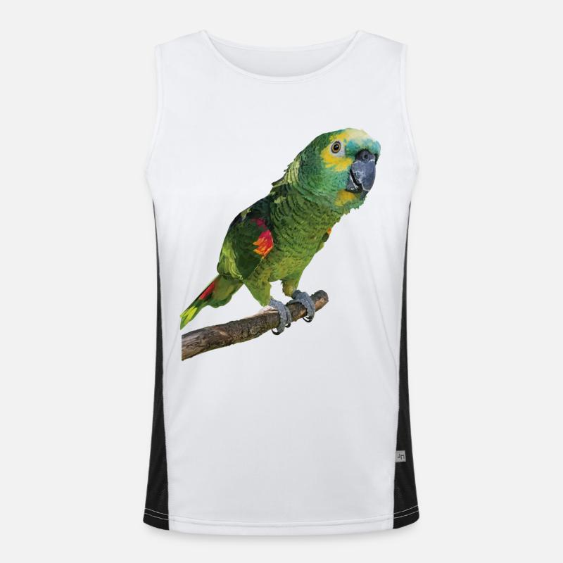 L’amazone à front bleu Débardeur respirant contrasté Homme 