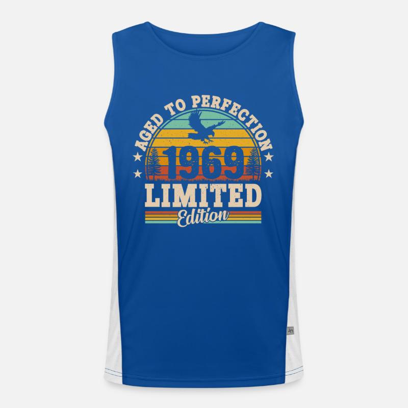 1969 - Ein legendäres Jahr Funktionelles Kontrast-Tank Top für Männer 