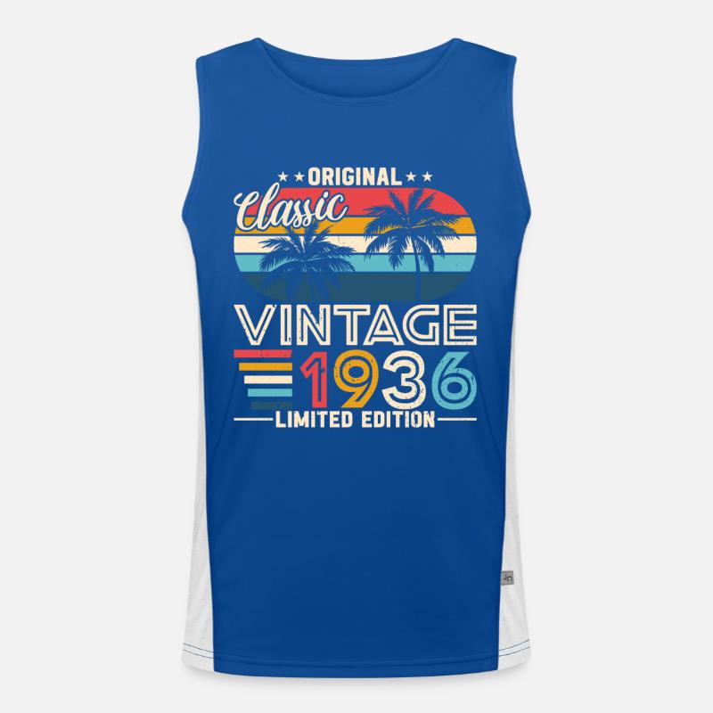 Legendärer 88. Geburtstag 1936 Funktionelles Kontrast-Tank Top für Männer 