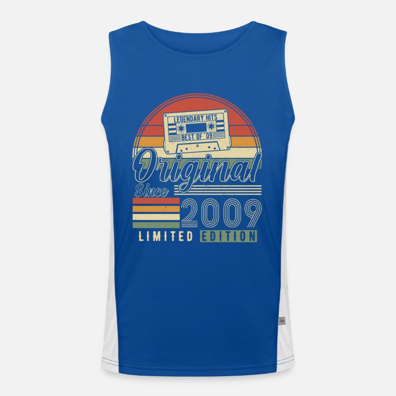 Vintage 2009 Legend Men's Functional Contrast Tank Top 