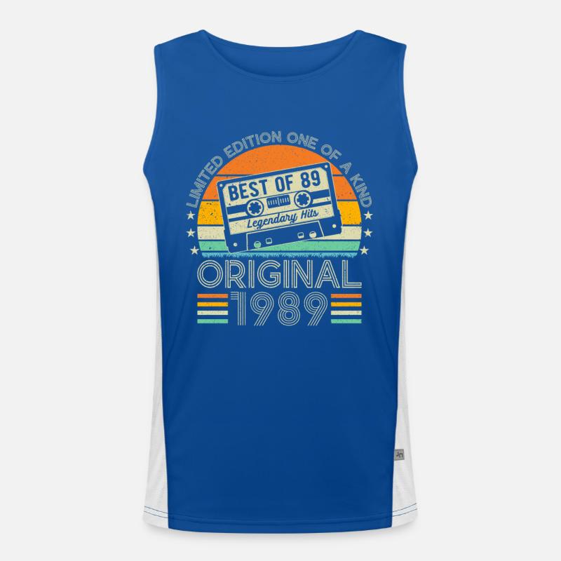 Jubilee Magic '89 Men's Functional Contrast Tank Top 