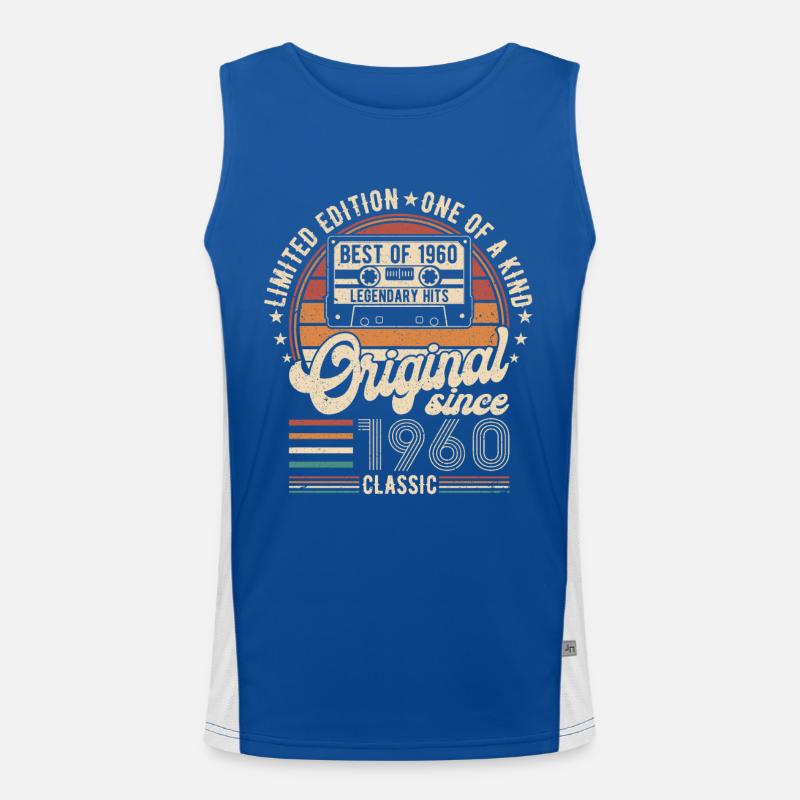Eternal Elegance '64 Men's Functional Contrast Tank Top 