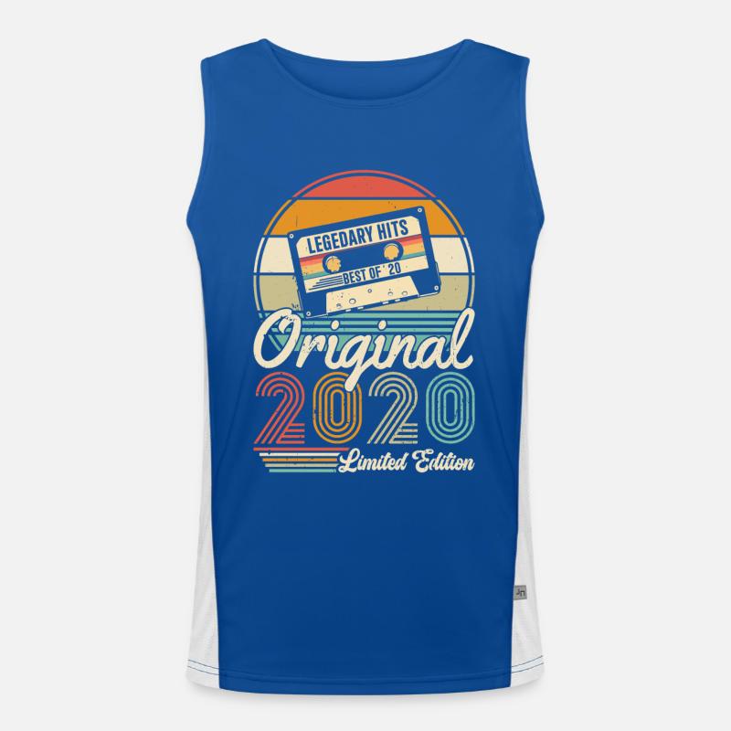 2020 Funktionelles Kontrast-Tank Top für Männer 