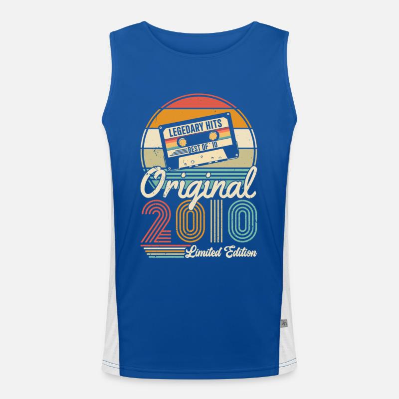 Awesome since 2010 Men's Functional Contrast Tank Top 
