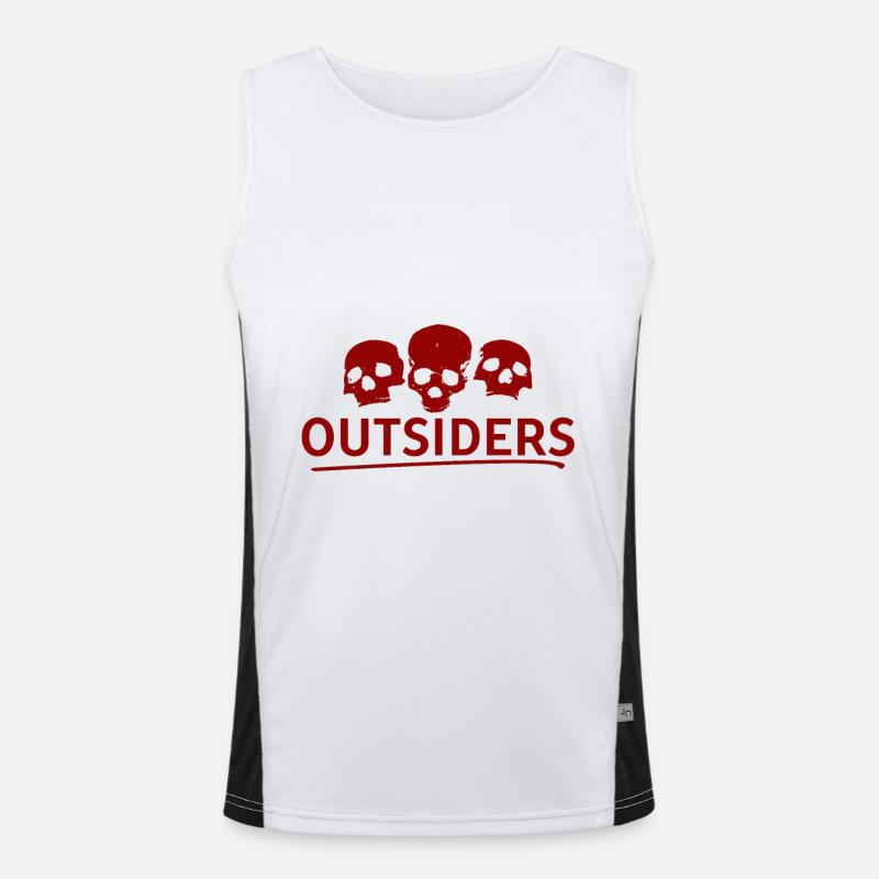 outsider - outsider Men's Functional Contrast Tank Top 